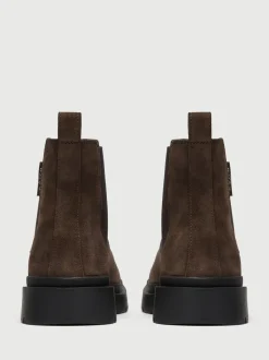 Walk London Suede Callum Chelsea Boots