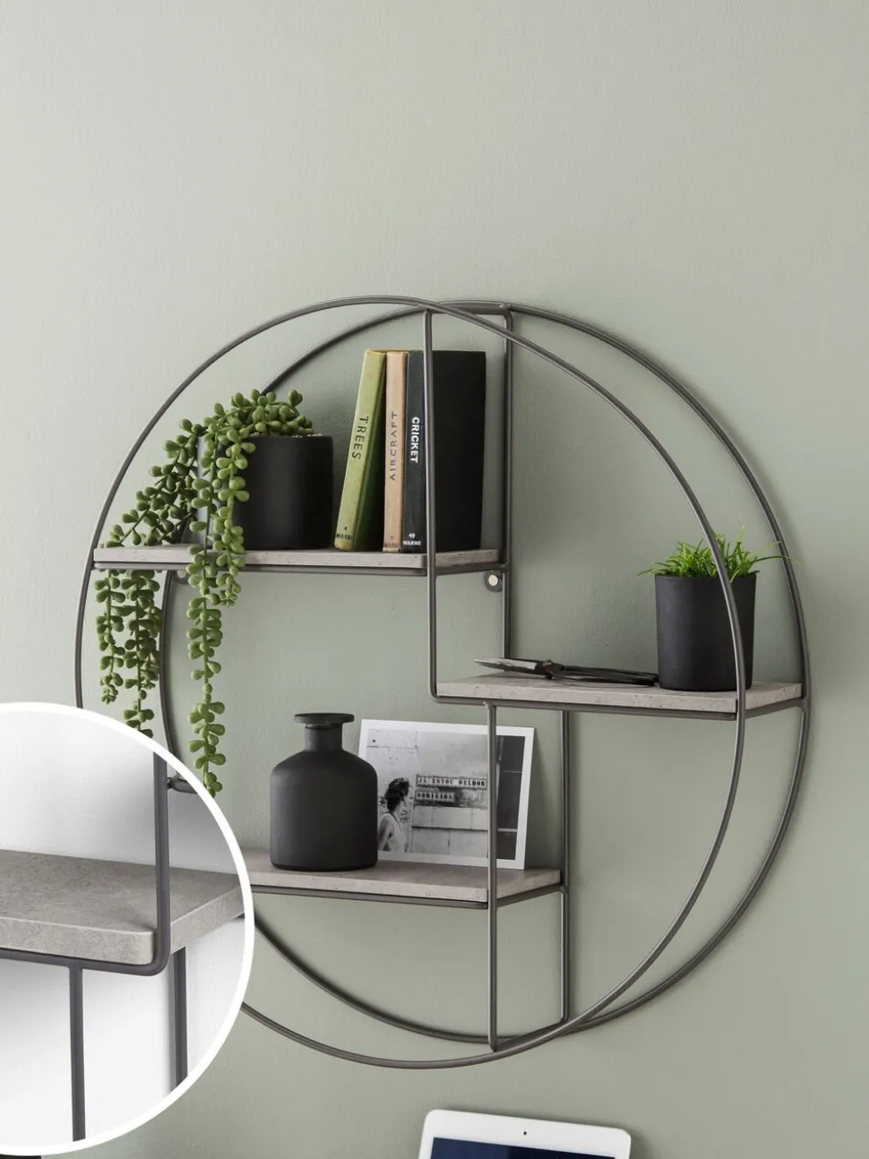 Wandplanken met betoneffect