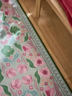 Washable Bettie Floral Print Runner