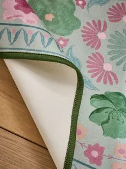 Washable Bettie Floral Print Runner