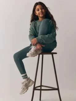 Washed groen - Superdry Leggings Set