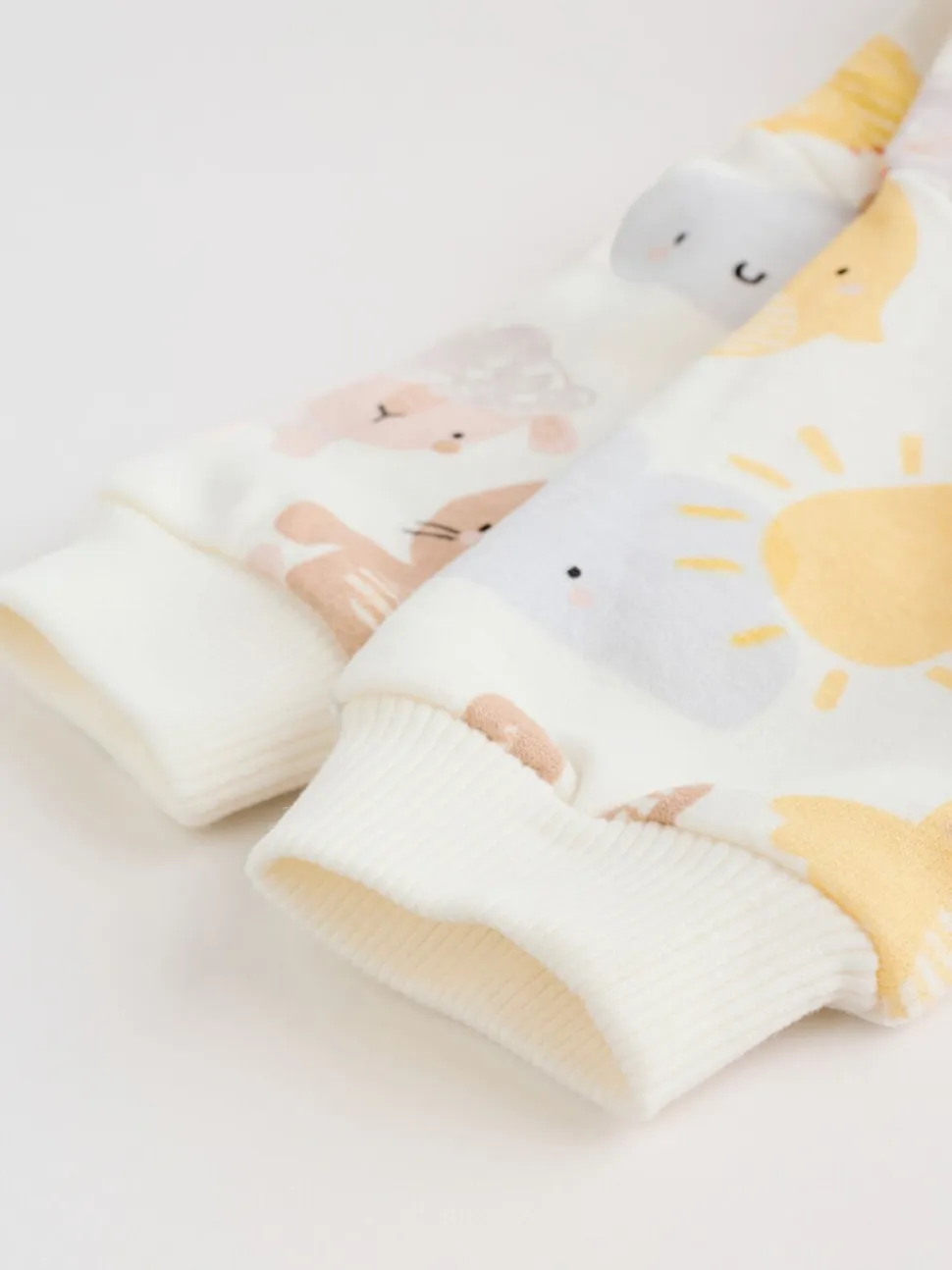 White Bunny Character Print - Easter Sweat and Leggings Baby Set (0mths-2yrs)