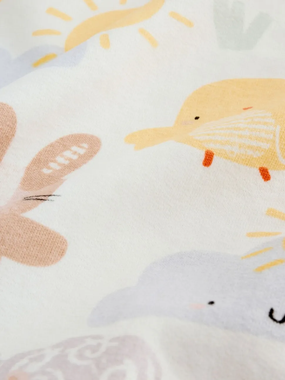 White Bunny Character Print - Easter Sweat and Leggings Baby Set (0mths-2yrs)