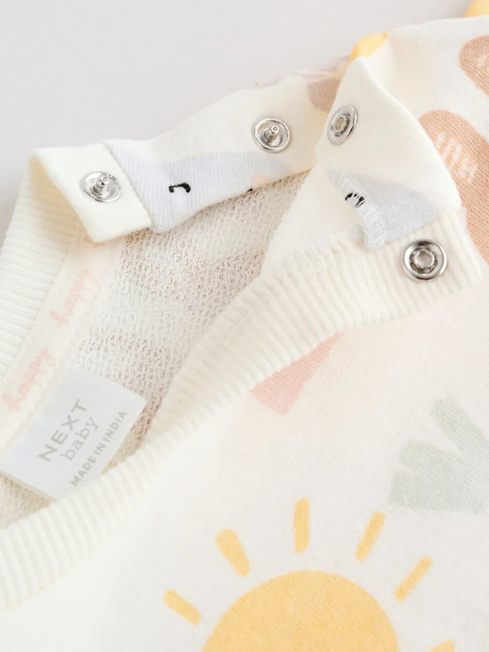 White Bunny Character Print - Easter Sweat and Leggings Baby Set (0mths-2yrs)