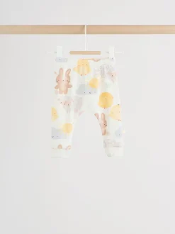 White Bunny Character Print - Easter Sweat and Leggings Baby Set (0mths-2yrs)