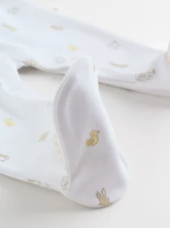 White Collar - Verpakking van 3 babypyjama's (0-2jr)
