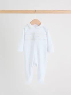 White Collar - Verpakking van 3 babypyjama's (0-2jr)