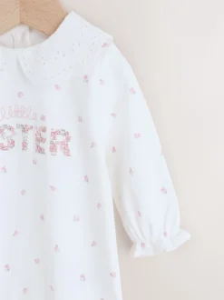 White Little Sister - Gezinspyjama voor baby's (0-2jr)