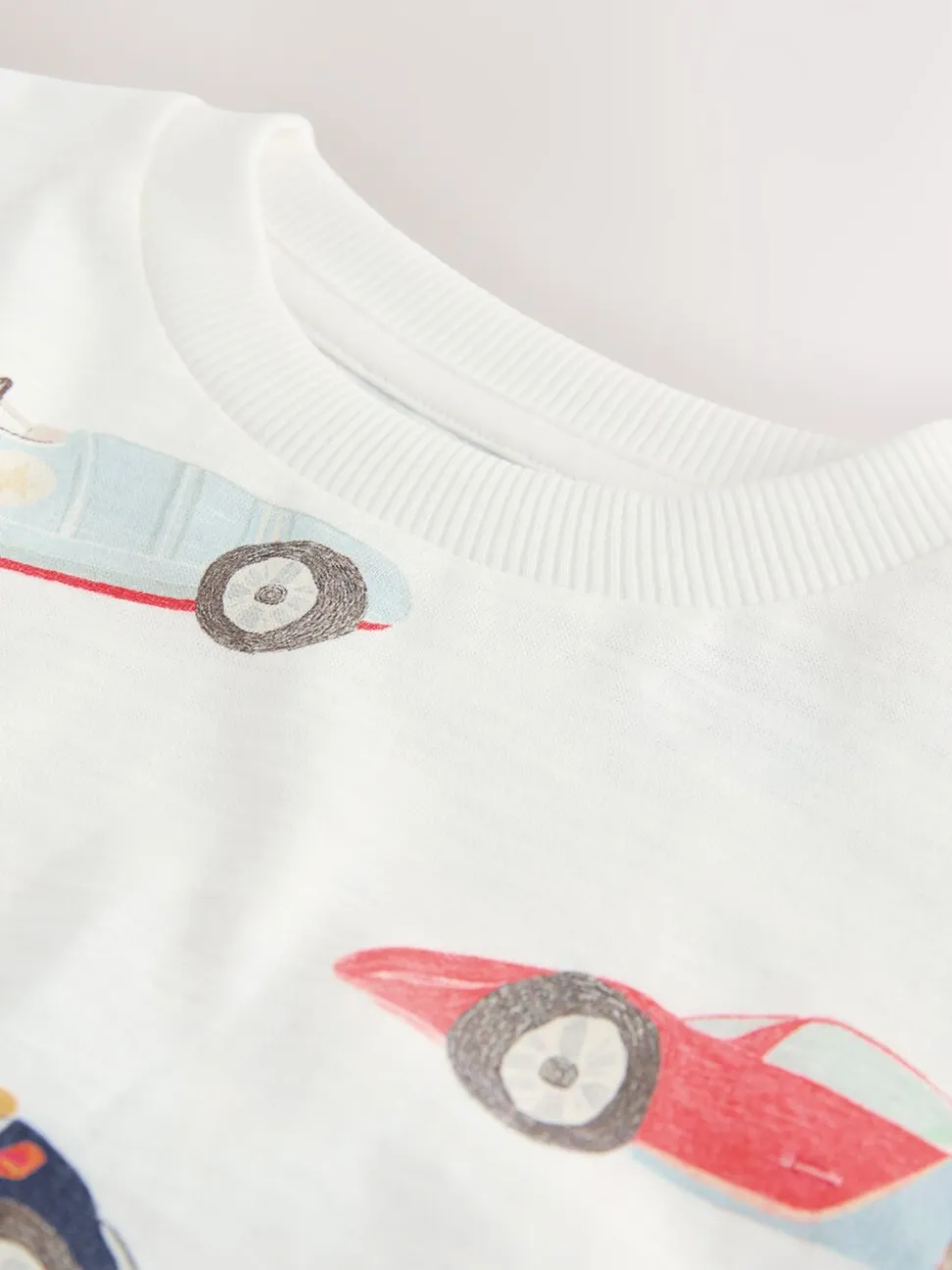 White Watercolour Car - Short Sleeve All-Over Print T-Shirt (3 Month-7 Years) (3mths-7yrs)