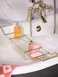 Wire Storage Bath Tray