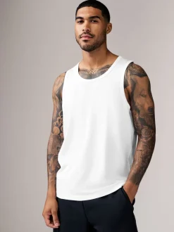 Wit - 100% Cotton Vests 4 Pack