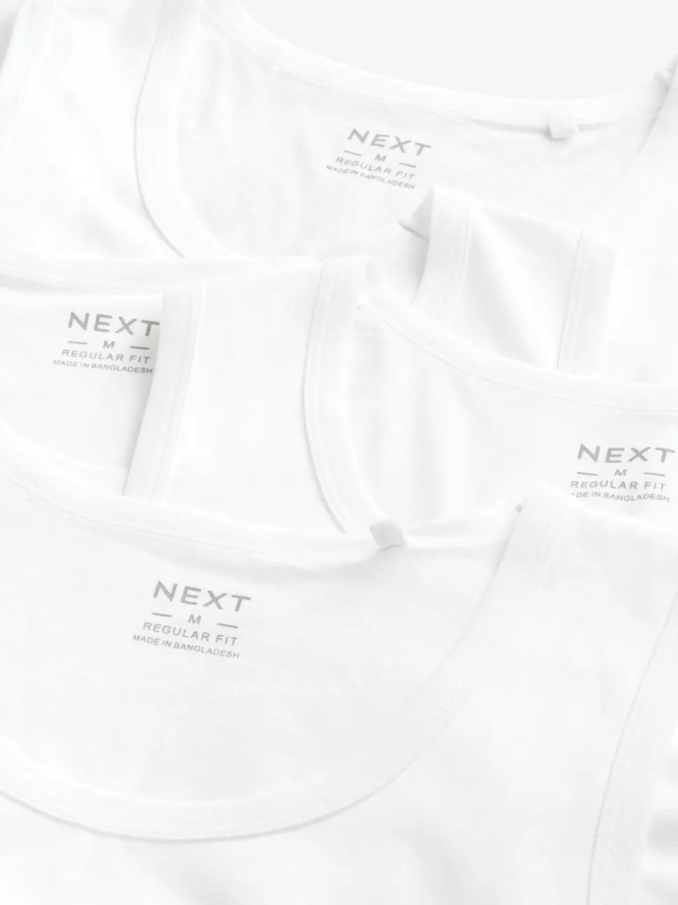 Wit - 100% Cotton Vests 4 Pack