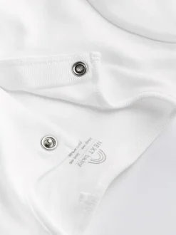 Wit - 100% katoenen babypyjama's (0-18mnd)