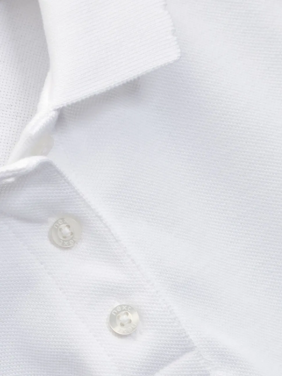 Wit - 5 -pack 100% katoenen poloshirts met korte mouwen (3-16jaar)