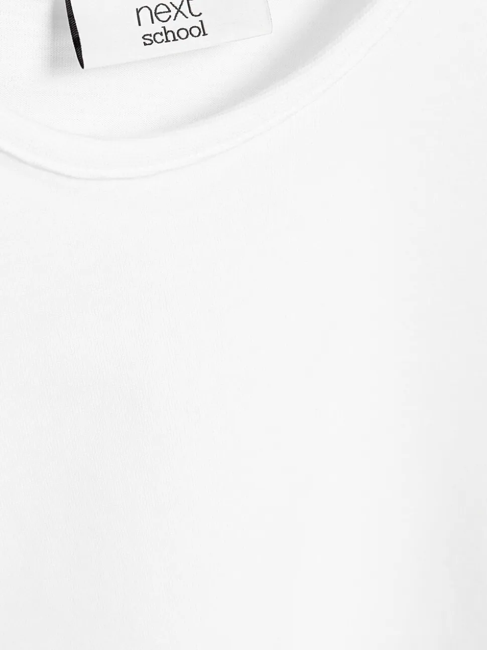 Wit - 2 -pack T-shirts met pofmouwen (3-16jaar)