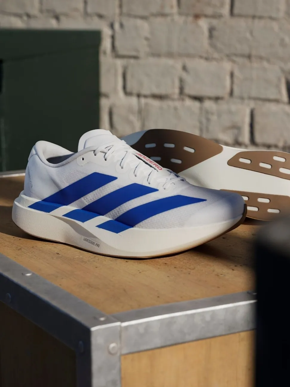 Wit - adidas Adizero EVO sneakers