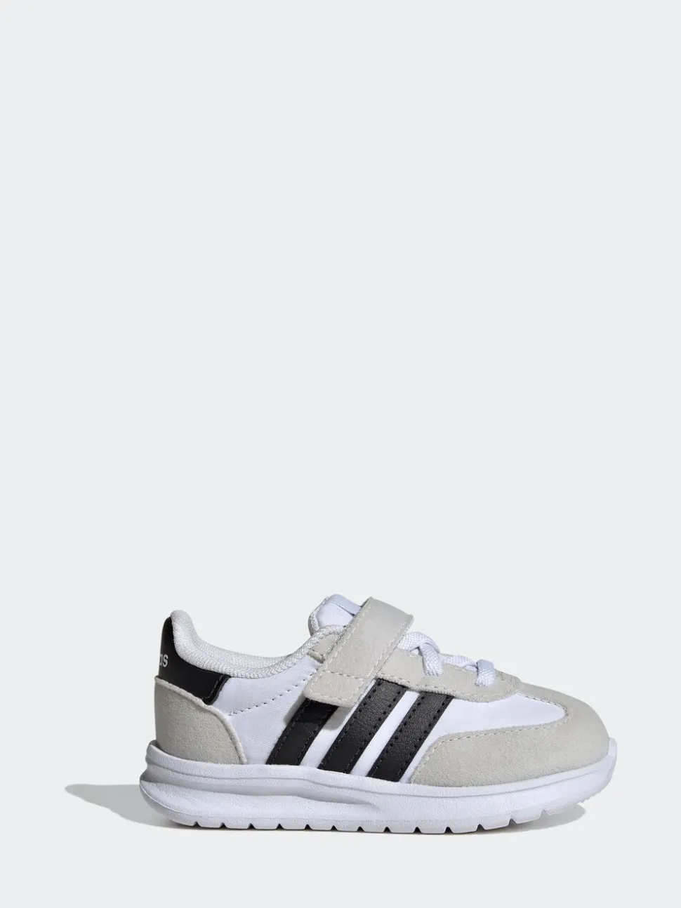 Wit - adidas Run 70s 2.0 sneakers Klittenbandsneakers voor zuigelingen