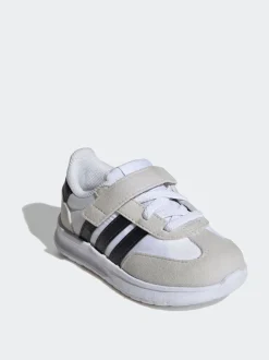 Wit - adidas Run 70s 2.0 sneakers Klittenbandsneakers voor zuigelingen