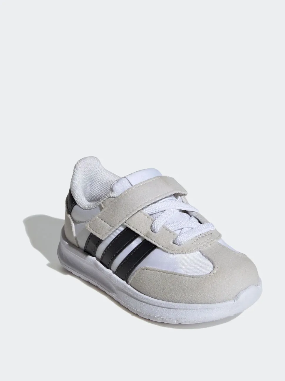 Wit - adidas Run 70s 2.0 sneakers Klittenbandsneakers voor zuigelingen
