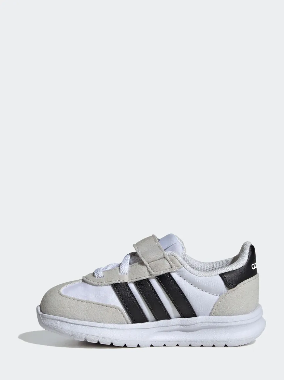 Wit - adidas Run 70s 2.0 sneakers Klittenbandsneakers voor zuigelingen
