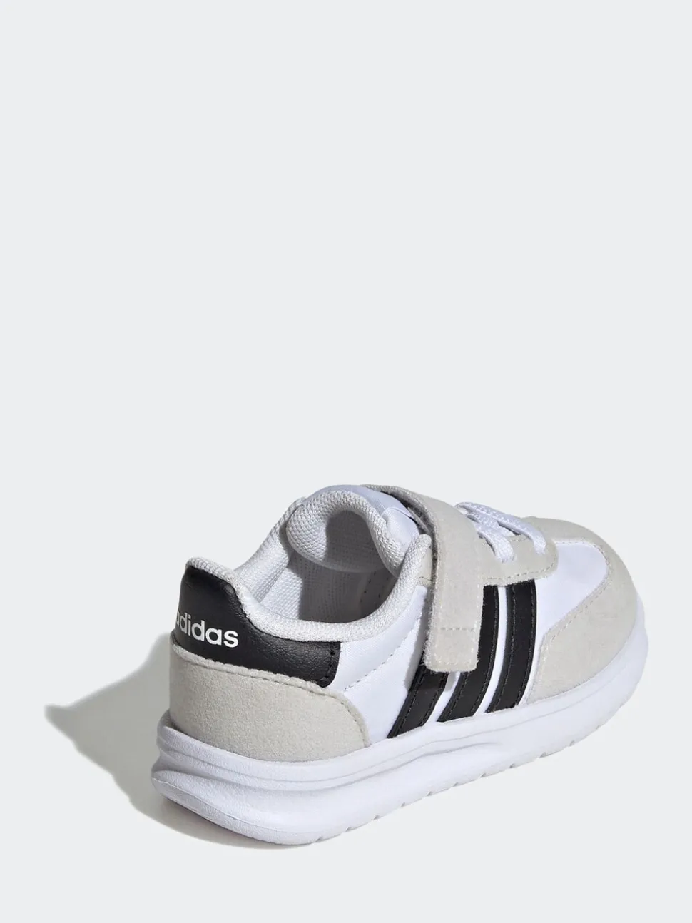 Wit - adidas Run 70s 2.0 sneakers Klittenbandsneakers voor zuigelingen