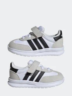 Wit - adidas Run 70s 2.0 sneakers Klittenbandsneakers voor zuigelingen