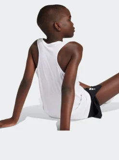 Wit - adidas Team Kids Tanktop