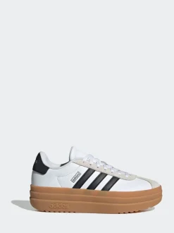 Wit - adidas VL Court Bold sneakers voor kinderen
