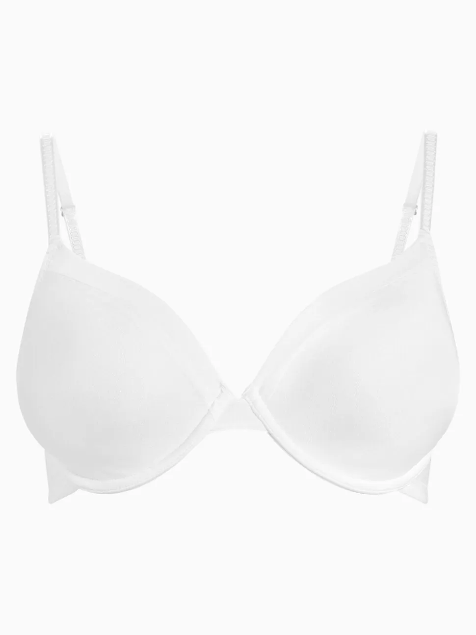 Wit - A-E Lichte Vulling Volledige Cup Afvlakkende Ultieme Comfort T-shirt Beha