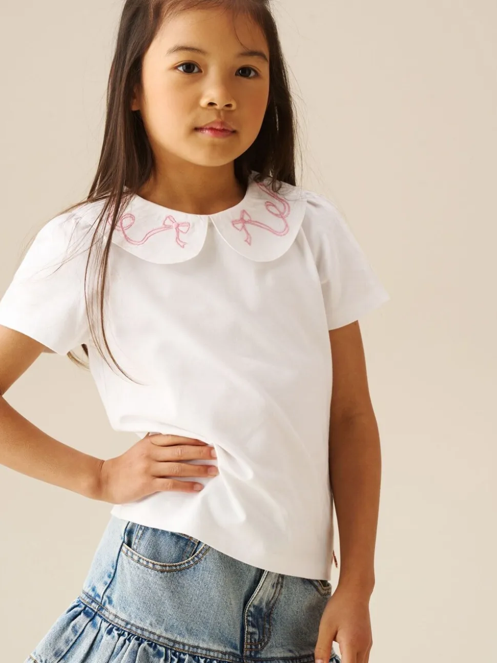 Wit - Angel & Rocket Emily Peter Pan Collar Blouse