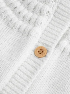 Wit - Baby Heart Pocket Button Through Cardigan (0mths-2yrs)
