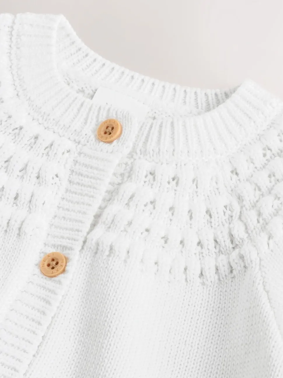 Wit - Baby Heart Pocket Button Through Cardigan (0mths-2yrs)