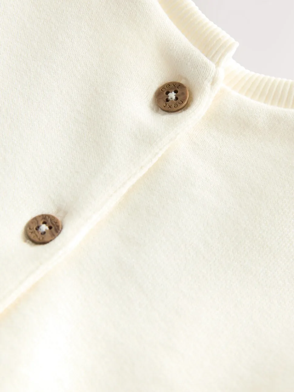 Wit - Baby Twofer mesh jurk (0mnd -2jr)