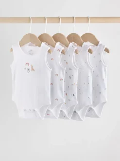Wit - Babyrompertjes met hemdje