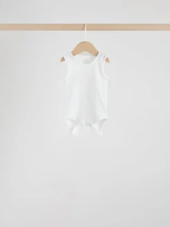 Wit - Babyrompertjes met hemdje