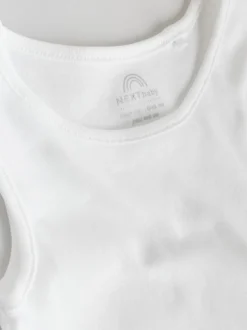 Wit - Babyrompertjes met hemdje