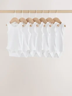 Wit - Babyrompertjes met hemdje