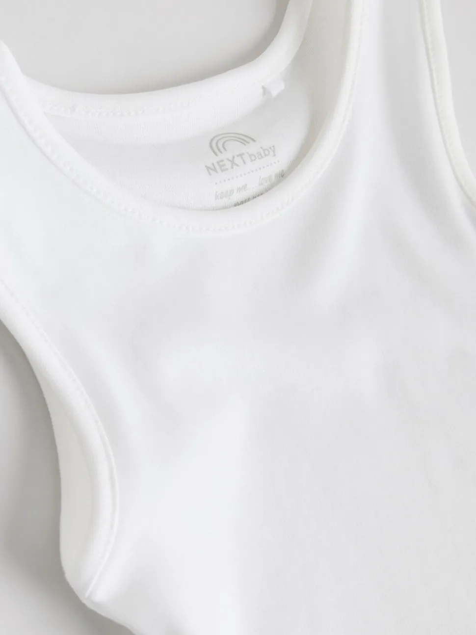 Wit - Babyrompertjes met hemdje