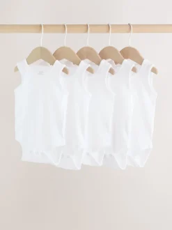 Wit - Babyrompertjes met hemdje