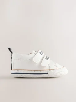 Wit - Baker by Ted Baker Baby Jongens Born in 2026 Paddersneakers