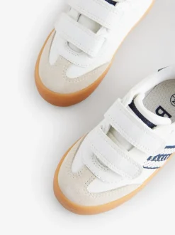 Wit - Baker by Ted Baker sneakers met logobies voor jongens
