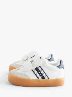 Wit - Baker by Ted Baker sneakers met logobies voor jongens