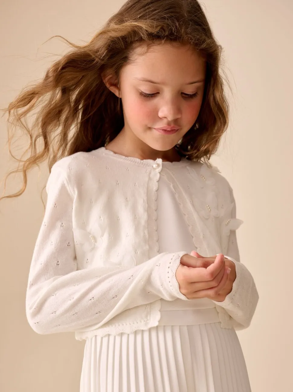 Wit - Butterfly Occasion Shrug (3-16yrs)