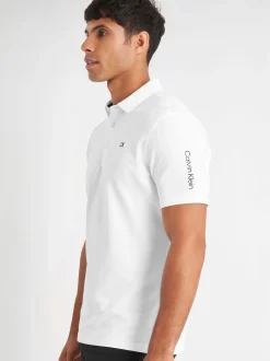 Wit - Calvin Klein Golf Uni poloshirt
