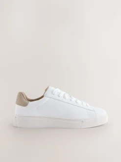 Wit - Chic-casual lange sneakers