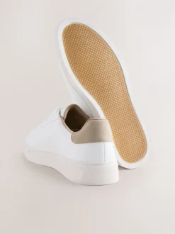 Wit - Chic-casual lange sneakers