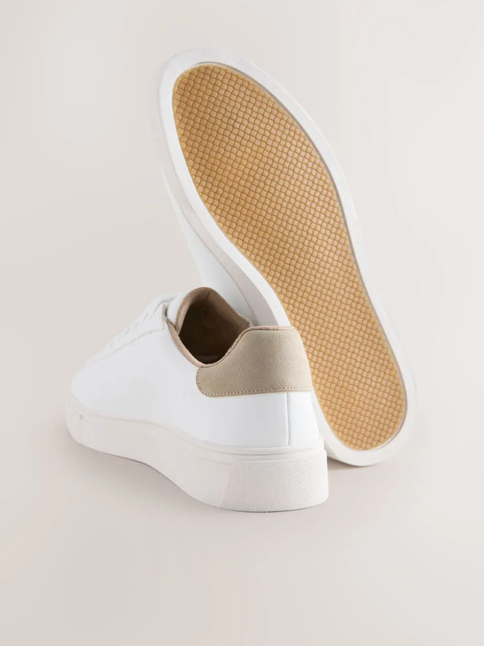 Wit - Chic-casual lange sneakers