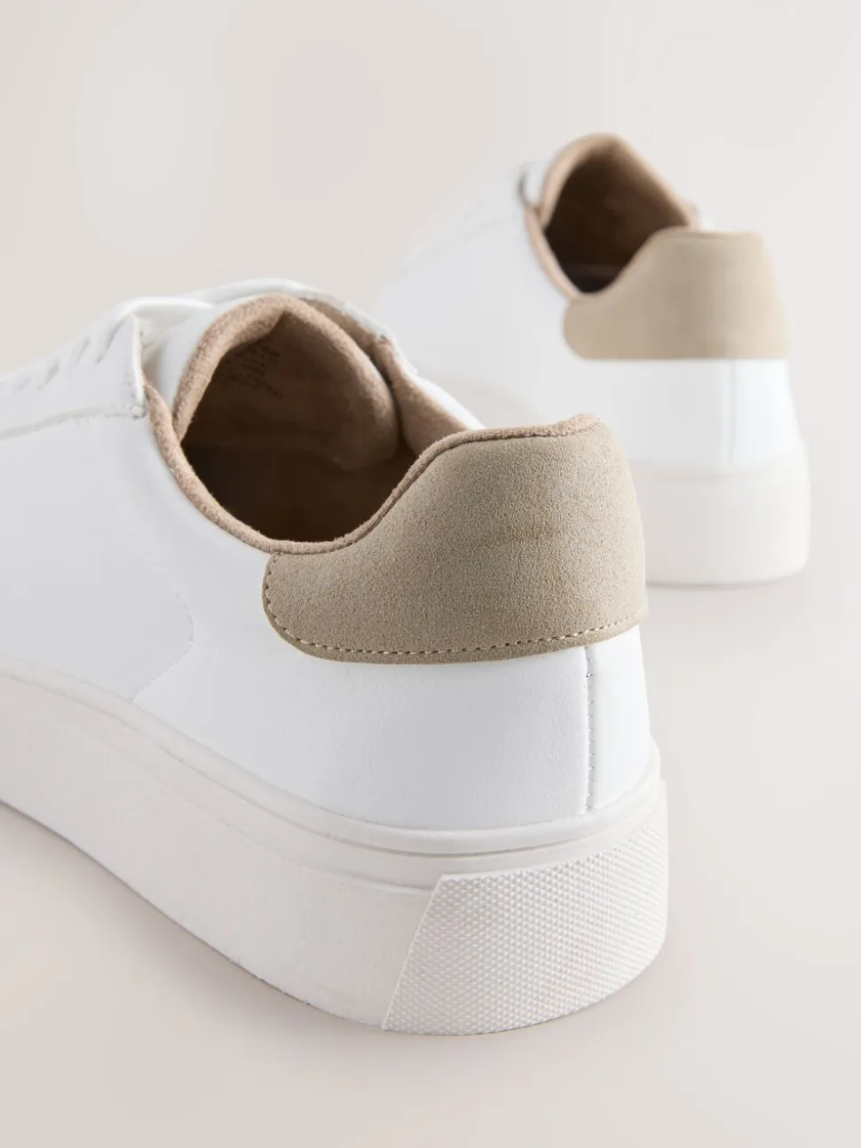 Wit - Chic-casual lange sneakers