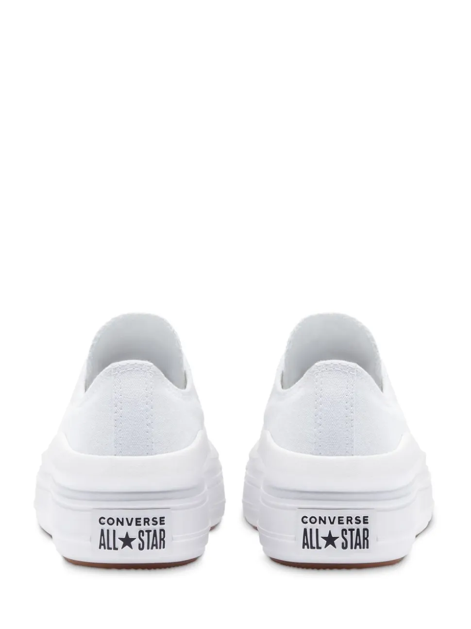Wit - Converse All Star Move Chuck Ox sneakers met plateauzool