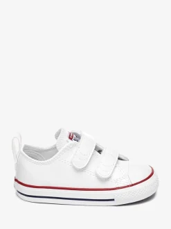 Wit - Converse Chuck Ox 2V sneakers voor peuters